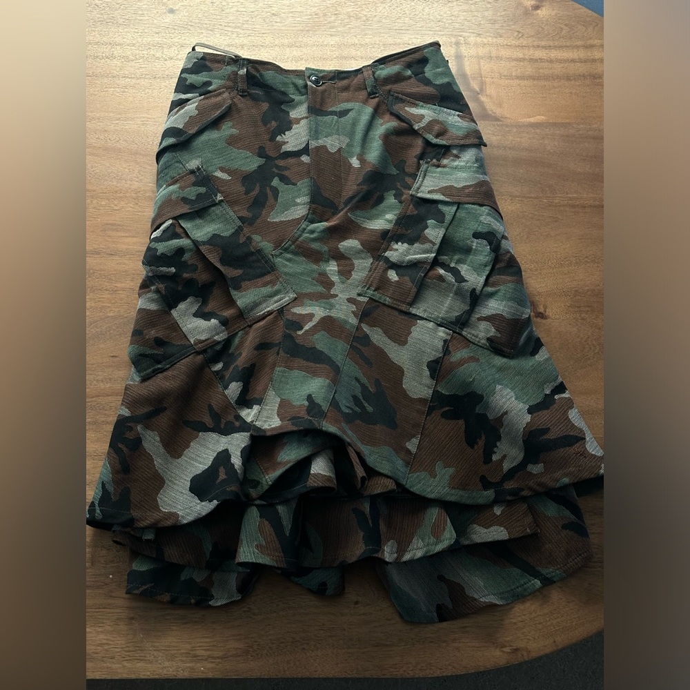 JUNYA WATANABE CAMOUFLAGE MERMAID SKIRT (FALL 2010)